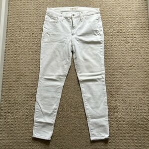 White Madewell Skinny Jean